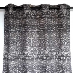 Ethnic chic high end curtain