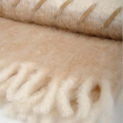 plaid mohair haut de gamme
